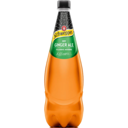 Photo of Schweppes Dry Ginger Ale Bottle