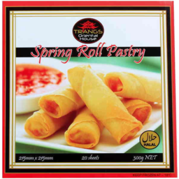 Photo of Trangs Oriental House Spring Roll Pastry 300gm