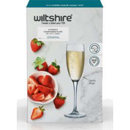 Photo of Wiltshire Class Flute 160ml 4pk