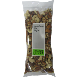 Photo of The Market Grocer Raw Nut Mix Premium 500gm