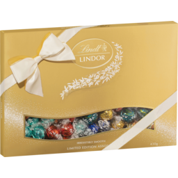 Photo of Lindt Lindor Window Gift Box Limited Edition Assorted 430g