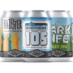 Photo of Brothers Mixed Hazy Cans