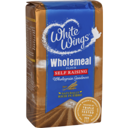 Photo of White Wings Wholemeal Self Raising Flour 1kg