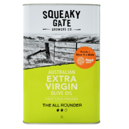 Photo of Squeaky Gate Aus Extra Virgin Olive Oil 3l