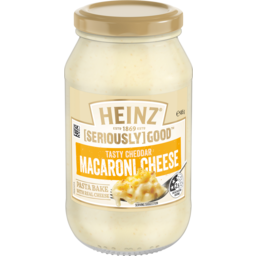Photo of Heinz Seriously Good Pasta Bake Sauce Tasty Cheddar Macaroni Cheese