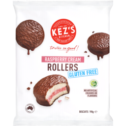 Photo of Kez Raspberry Cream Rollers 190gm