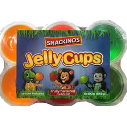 Photo of Snackinos Jelly Cups 6pk