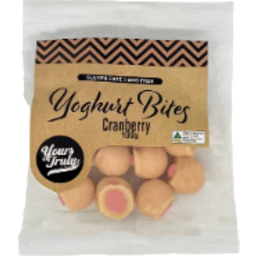 Photo of Yours Truly Yoghurt Bites Cranberry 500g