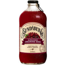 Photo of Bundaberg Burgundee Creaming Soda 375ml