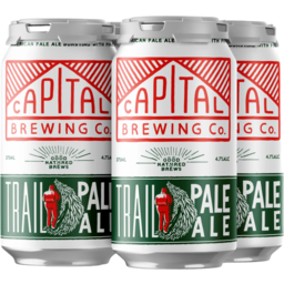 Photo of Capital Trail Pale Ale 375ml Can 4pk