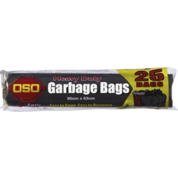 Photo of Oso Heavy Duty Garbage Bags Roll 25 Pack