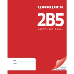 Photo of Warwick 2B5 Exercise Book