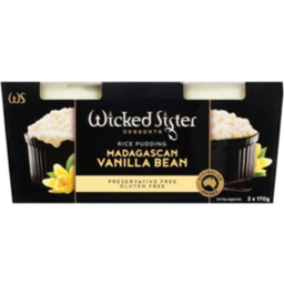 Photo of Wicked Sister Vanilla Rice Pudding 2g