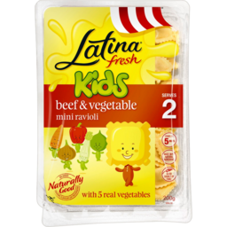 Photo of Latina Fresh Kids Mini Ravioli Beef & Vegetable Fresh Pasta