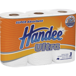 Photo of Handee Ultra Paper Towel White 3pk