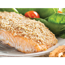 Photo of Salmon Fillets Honey Mustard & Walnut