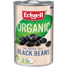 Photo of Edgell Black Bean Organic No Added Salt 400gm