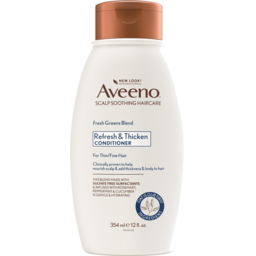Photo of Aveeno Fresh Greens Blend Natural Volumising Conditioner For Fine Hair