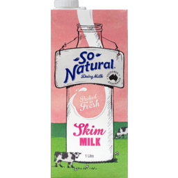 Photo of So Natural Dairy Milk Skim Long Life Milk 1l