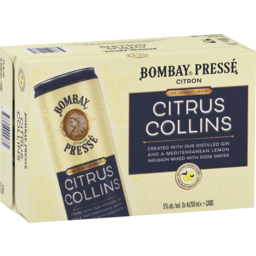 Photo of Bombay Presse Citrus Collins Can