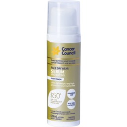 Photo of Cancer Council Face Day Wear Hydrating Serum Spf50+ 50ml