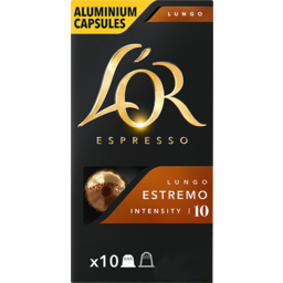 Photo of L'or Lungo Estremo Intensity 10 Coffee Capsules 10pk
