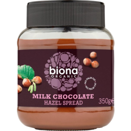 Photo of Biona Milk Chocolate Hazelnut Spread