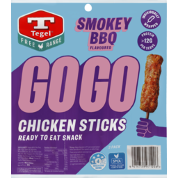 Photo of Tegel Free Range Gogo Chicken Sticks Smokey BBQ 3 Pack