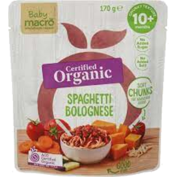 Photo of Macro Organic Spaghetti Bolognese 10m 170g