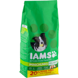 Photo of Iams Proactive Health Adult Minichunks Dry Dog Food 7 Pounds