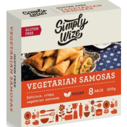Photo of Simply Wize Gluten Free Vegetarian Samosa 200g