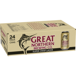Photo of Great Northern Brewing Co Super Crisp Lager Cans