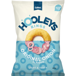 Photo of Calbee Hooleys Rings Original Onion Flavour