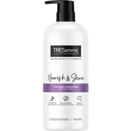 Photo of Tresemme Nourish & Shine For Deep Hydration Conditioner 940ml