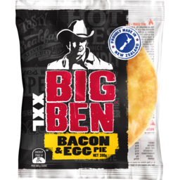 Photo of Big Ben Pie XXL Bacon & Egg 200g