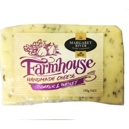 Photo of Margaret River Farmhouse Cheese With Garlic & Parsley 150g