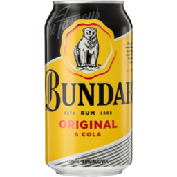 Photo of Bundaberg U.P. Rum & Cola Can 375ml