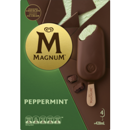 Photo of Streets Magnum Peppermint Ice Cream 4pk
