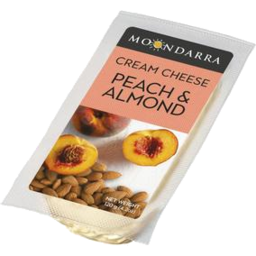 Photo of Moondarra Peach & Almond Cream Cheese 120g