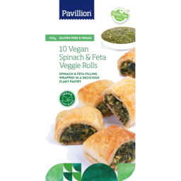 Photo of Pavillion Vegan Spinach & Feta Roll 10 Pack