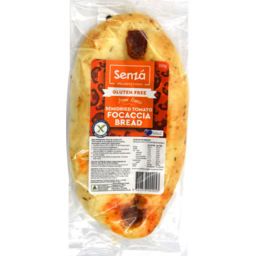Photo of Senza Gluten Free Semi Dried Tomato Focaccia 250gm