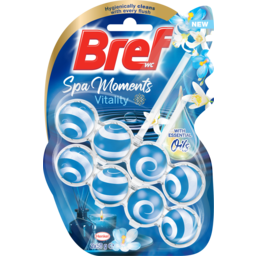 Photo of Bref Spa Moments Vitality In The Bowl Toilet Cleaner 2x50g