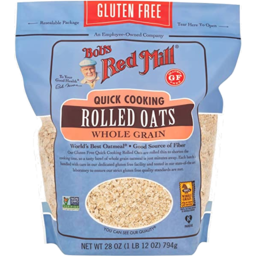 Photo of Bobs Red Mill Oats Quick Cook Wheat Free 907g