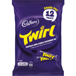 Photo of Cadbury Twirl Chocolate Sharepack 12 Pieces