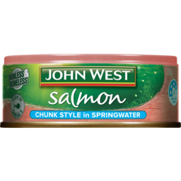 Photo of John West Salmon Chunk Style In Spring Water Skinless & Boneless