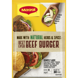 Photo of Maggi Best Ever Beef Burgers