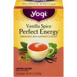 Photo of YOGI TEA Yogi Perfect Energy Tea Bags Vanilla Spice - 16 Ct