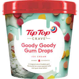 Photo of Tip Top Crave Ice Cream Goody Gumdrop 1.2L