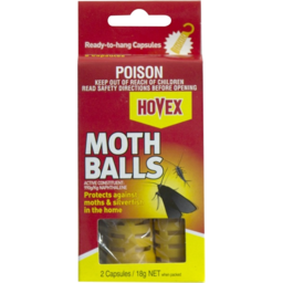 Photo of Hovex Moth Balls 2 Capsules