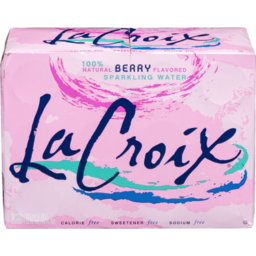 Photo of La Croix Sparkling Water Berry - 12 Ct